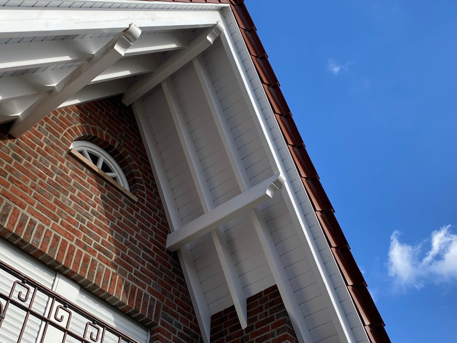 Reinigung von Dach&uuml;berst&auml;nden im Raum Werlte.